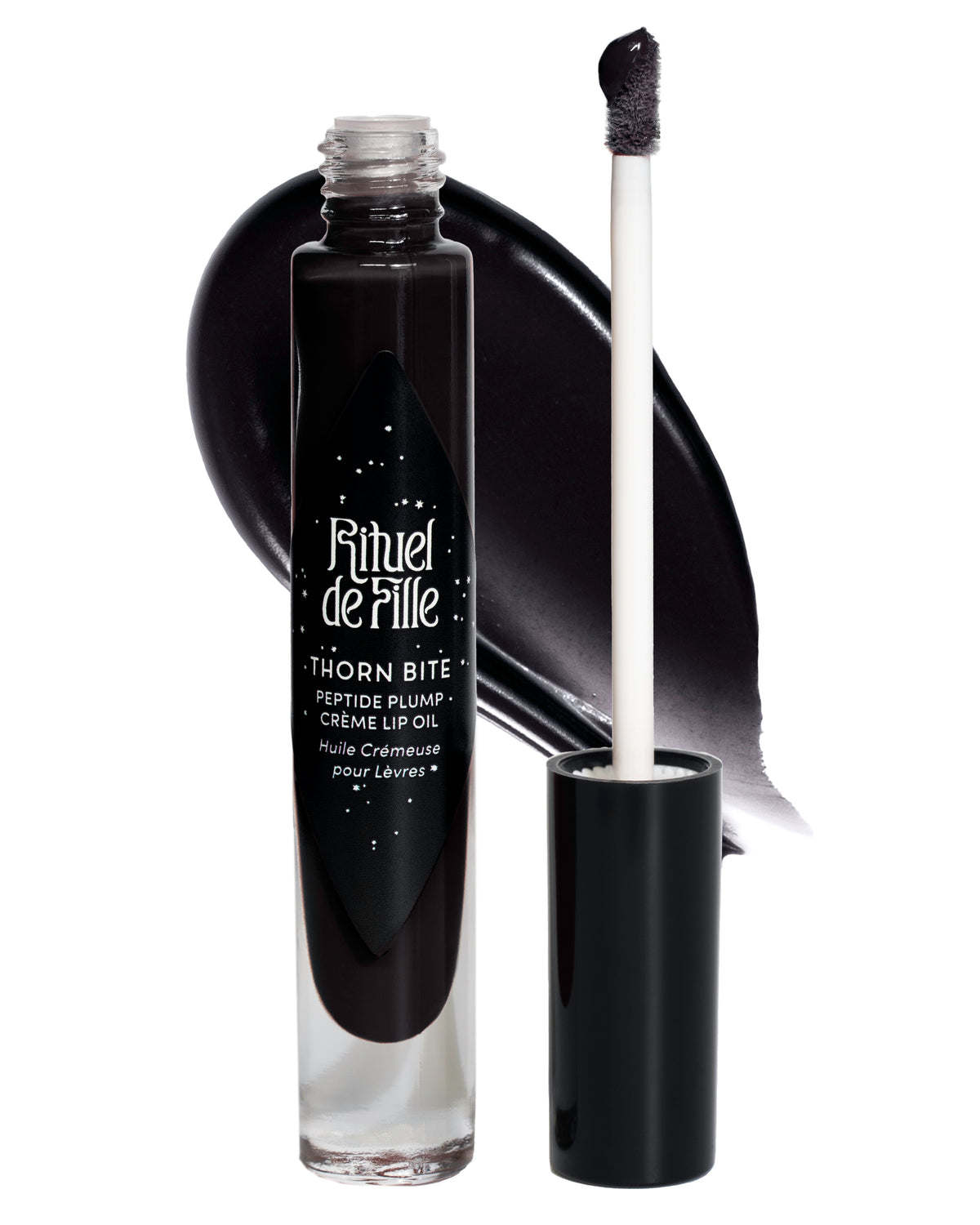 Black Thorn | Thorn Bite Peptide Plump Creme Lip Oil - Rituel de Fille