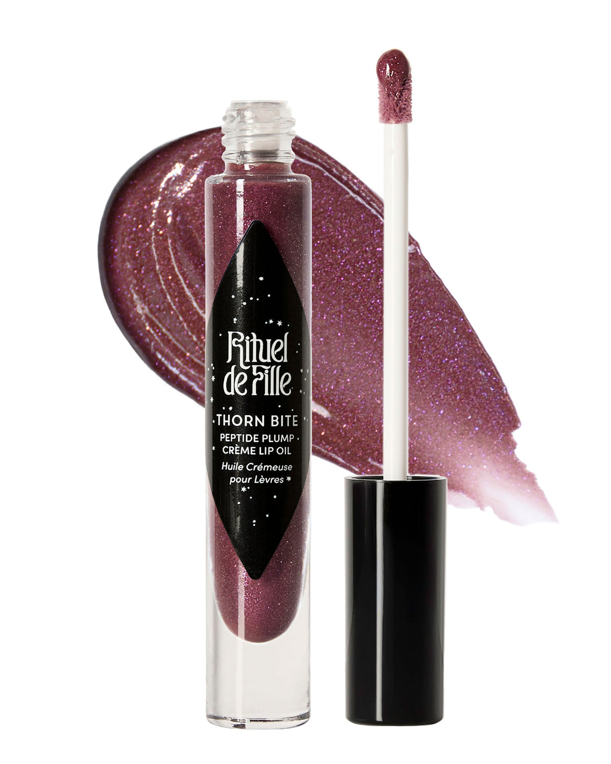 Night Rose | Thorn Bite Peptide Plump Creme Lip Oil - Rituel de Fille