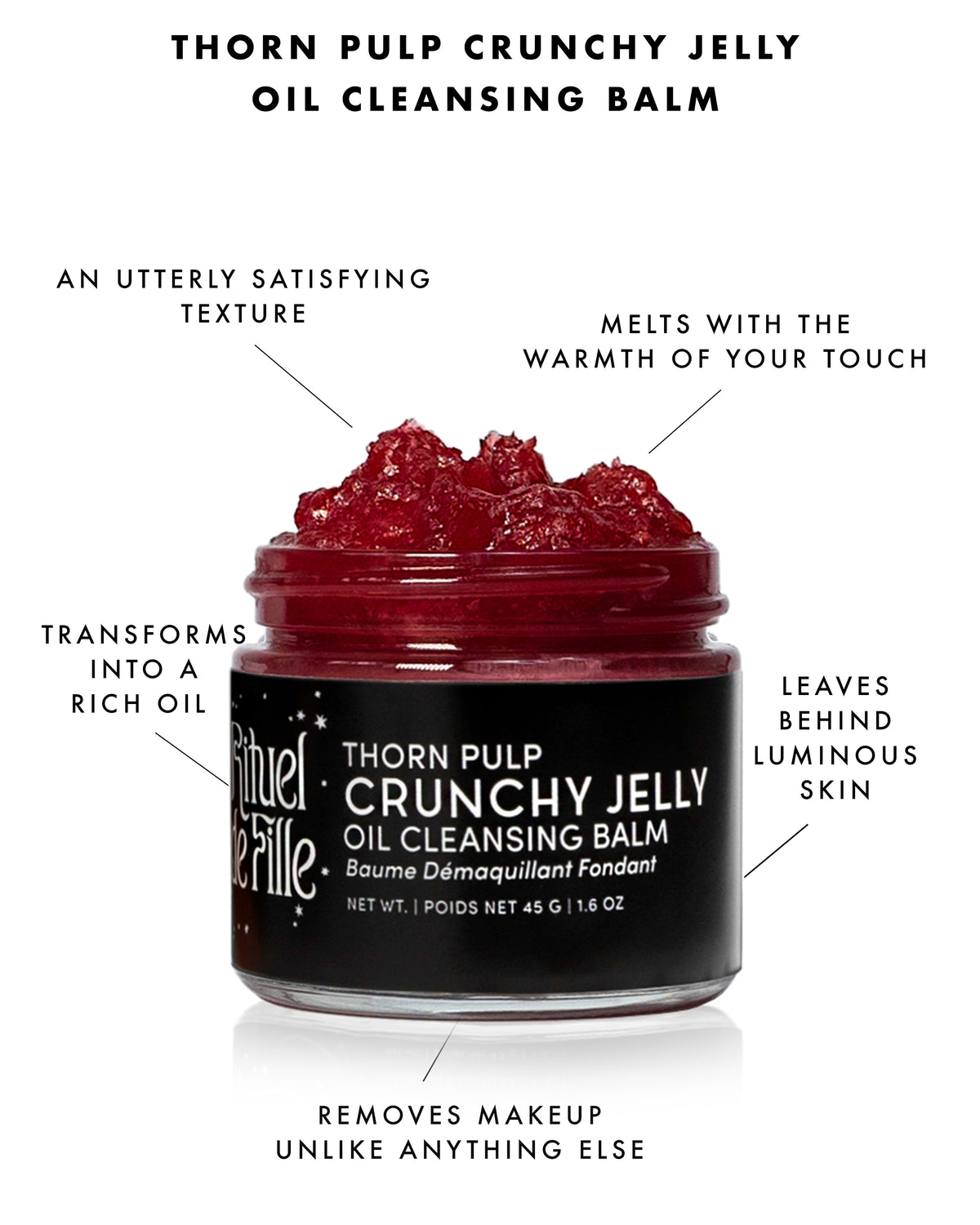 Thorn Pulp | Thorn Pulp Crunchy Jely Oil Cleansing Balm - Rituel de Fille